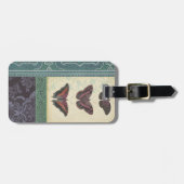 装飾バタフライブロケードby Vision Studio ラゲッジタグ (正面横)