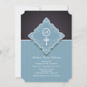 装飾バッジ招待状 招待状 (正面)