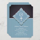 装飾バッジ招待状 招待状 (正面/裏面)