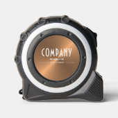 装飾バラ金ゴールド金属効果会社名 メジャー (正面)