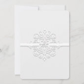 装飾パネル招待状 招待状 (裏面)