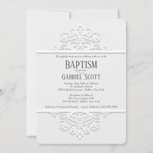 装飾パネル招待状 招待状 (正面)