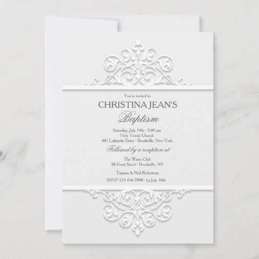 装飾パネル招待状 招待状 (正面)