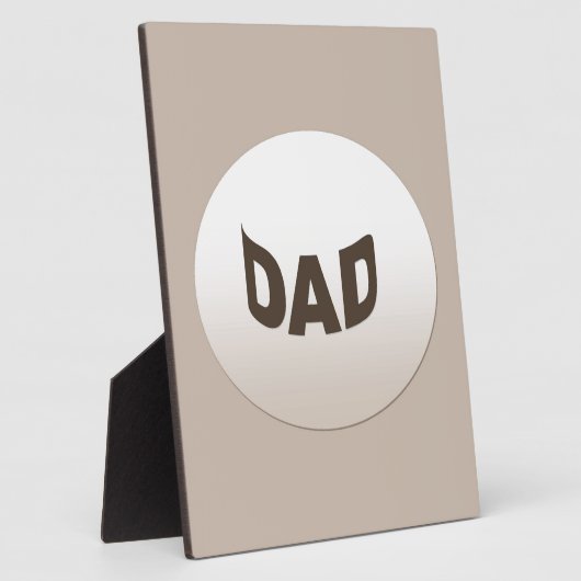 装飾パパ フォトプラーク (側面)