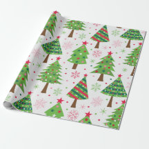 装飾フェスティバルグリーンクリスマスツリーパターン