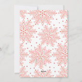 装飾フェスティバルフレームホリデーフォトカード シーズンカード (裏面)