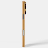 装飾フレーム内のゴールデンブルーローズ Case-Mate iPhoneケース (裏面 / 右)