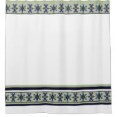 装飾フローラアクセント シャワーカーテン (正面)