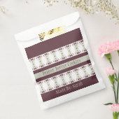 装飾フローラアクセント フェイバーバッグ (封をした状態)