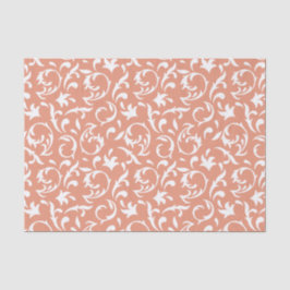 装飾フローライン白ティッシュペーパー 薄葉紙