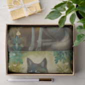 装飾フローラオオカミ 薄葉紙 (ギフト)