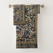 装飾フローラカーペットパターン バスタオルセット (インサイチュ)