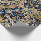 装飾フローラカーペットパターン ラッピングペーパー (角)