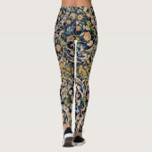 装飾フローラカーペットパターン レギンス (裏面)