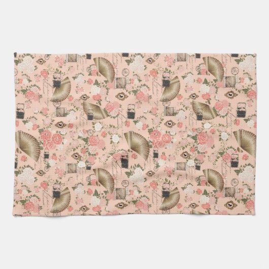 装飾フローラキッチンタオル キッチンタオル (横)