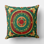 装飾フローラクリスマス装飾用クッション クッション (裏面)