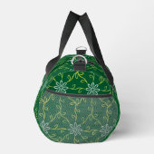 装飾フローラシームレスパターン ダッフルバッグ (右)