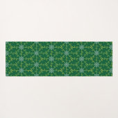 装飾フローラシームレスパターン ヨガマット (裏面(横))