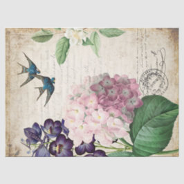 装飾フローラデクページティッシュペーパー 薄葉紙