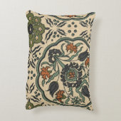 装飾フローラペルシアタイルデザイン アクセントクッション (裏面(縦))