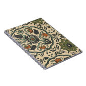 装飾フローラペルシアタイルデザイン ノートブック (右側)