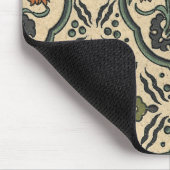 装飾フローラペルシアタイルデザイン マウスパッド (コーナー)