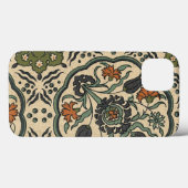 装飾フローラペルシアタイルデザイン Case-Mate iPhoneケース (裏面 (横))