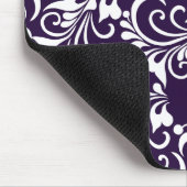 装飾フローラ背景 マウスパッド (コーナー)