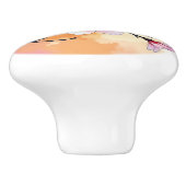 装飾フローラ製ノブ セラミックノブ (側面)