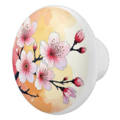 装飾フローラ製ノブ セラミックノブ (右)