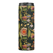 装飾フローラ：アクリルゴールデンパープル。 タンブラー (裏面)