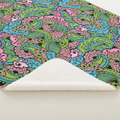 装飾フローラ シェルパブランケット (3/4)