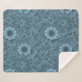 装飾フローラ シェルパブランケット (正面(横))