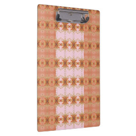 装飾フローラ パターン（の模様が）ある クリップボード