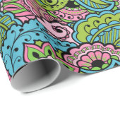 装飾フローラ ラッピングペーパー (ロールコーナー)