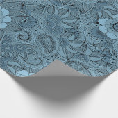 装飾フローラ ラッピングペーパー (角)