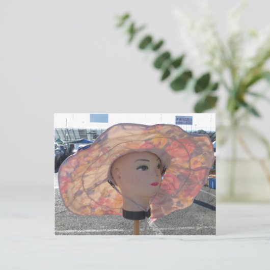 装飾ヘッド ポストカード (スタンド正面)