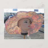 装飾ヘッド ポストカード (正面)