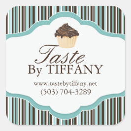 装飾ベーカリーシール スクエアシール