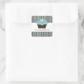 装飾ベーカリー価格ラベルシール スクエアシール (バッグ)