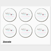 装飾ベーカリー包装シール ラウンドシール (シート)