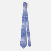 装飾ホリデースノーフレークネックタイ ネクタイ (正面)