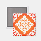 装飾マグネット - アマリリス マグネット (正面/裏面)