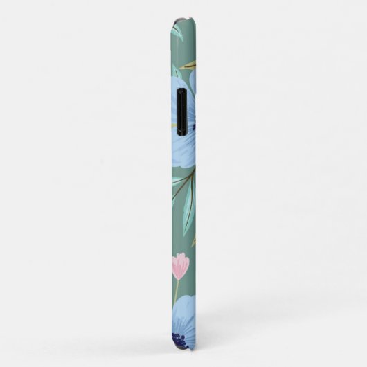 装飾モザイクフラワー  Case-Mate iPhoneケース (裏面/右)