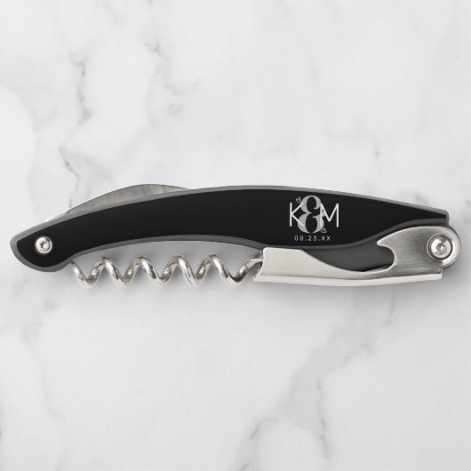 装飾モダンの結婚花婿介添人W ID887 ソムリエナイフ (裏面)