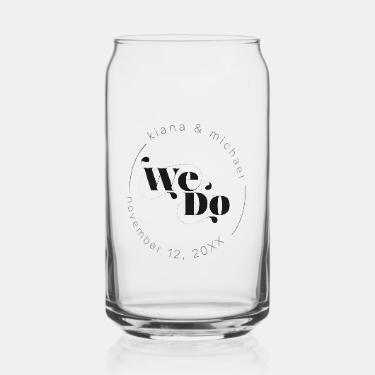 装飾モダンのID887 ガラス缶 (正面)