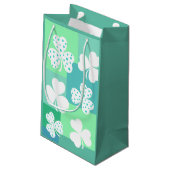 装飾モダンサンパトリックの日デザイン | スモールペーパーバッグ (裏面アングル)