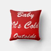 装飾モダンベビー外の冷たい投げピル クッション (裏面)