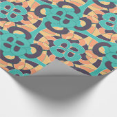 装飾モダン模様 ラッピングペーパー (角)