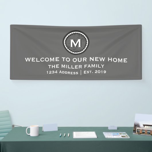 装飾モダン歓迎引っ越し祝いパーティーパーティー 横断幕 (トレードショー)
